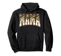 Mama Baseball Ice Cream Camo Drip Mom Hoodie - Aesthetic Graphic for Adults - T-Shirt, Sweatshirt, Hoodie