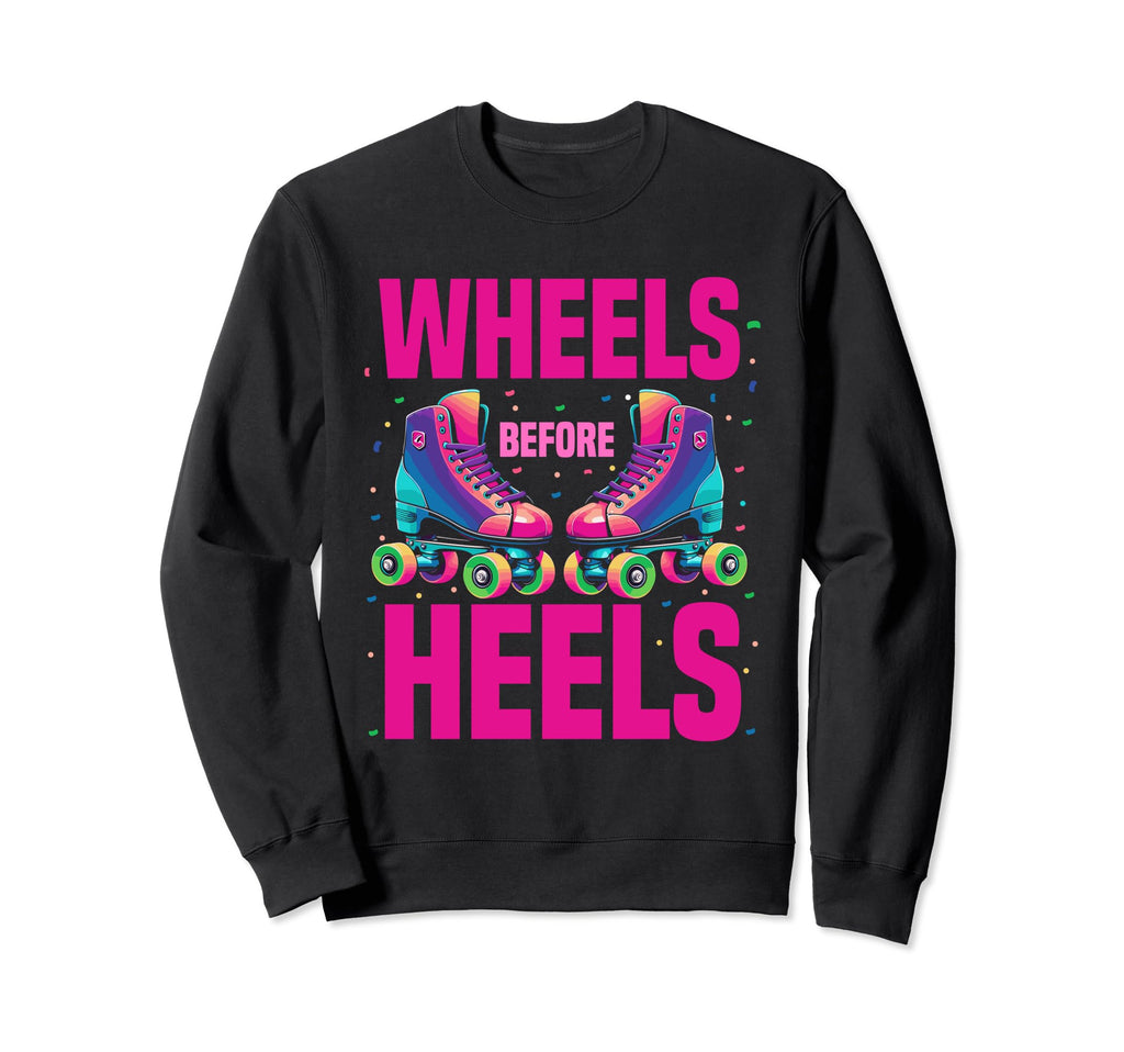 Summer 70S 80S Skates Wheels Before Sweatshirt - Unique Graphic Men Women - T-Shirt, Sweatshirt, Hoodie