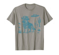 German Shepherd Cowboy Ufo Western Country T-Shirt - Trendy Graphic Unisex - T-Shirt, Sweatshirt, Hoodie