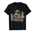 Hedgehog Cowboy Rodeo Cowgirl Western T-Shirt - Trendy Graphic Men Women - T-Shirt, Sweatshirt, Hoodie