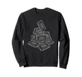 Mixtape 80S Blank Cassette Sweatshirt - Casual Everyday Wear for Adults - T-Shirt, Sweatshirt, Hoodie