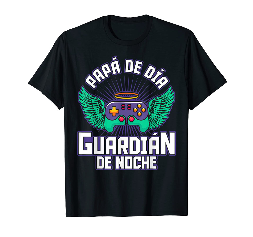 Dad Day Guardian Night Gamer Fathers T-Shirt - Trendy Graphic for Adults - T-Shirt, Sweatshirt, Hoodie