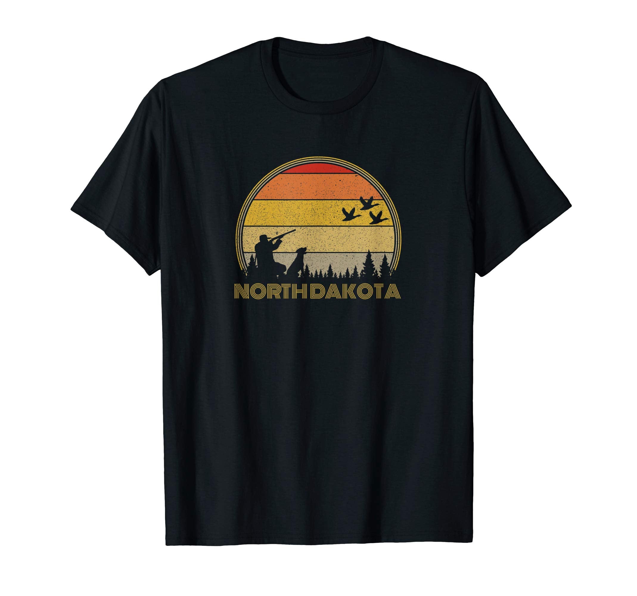 North Dakota Pheasant Hunter Bird T-Shirt - Casual Everyday Wear Men Women - T-Shirt, Sweatshirt, Hoodie