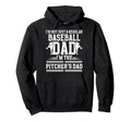 Im Baseball Pitcher Dad Baseball Pitcher Hoodie - Minimalist Print Unisex - T-Shirt, Sweatshirt, Hoodie