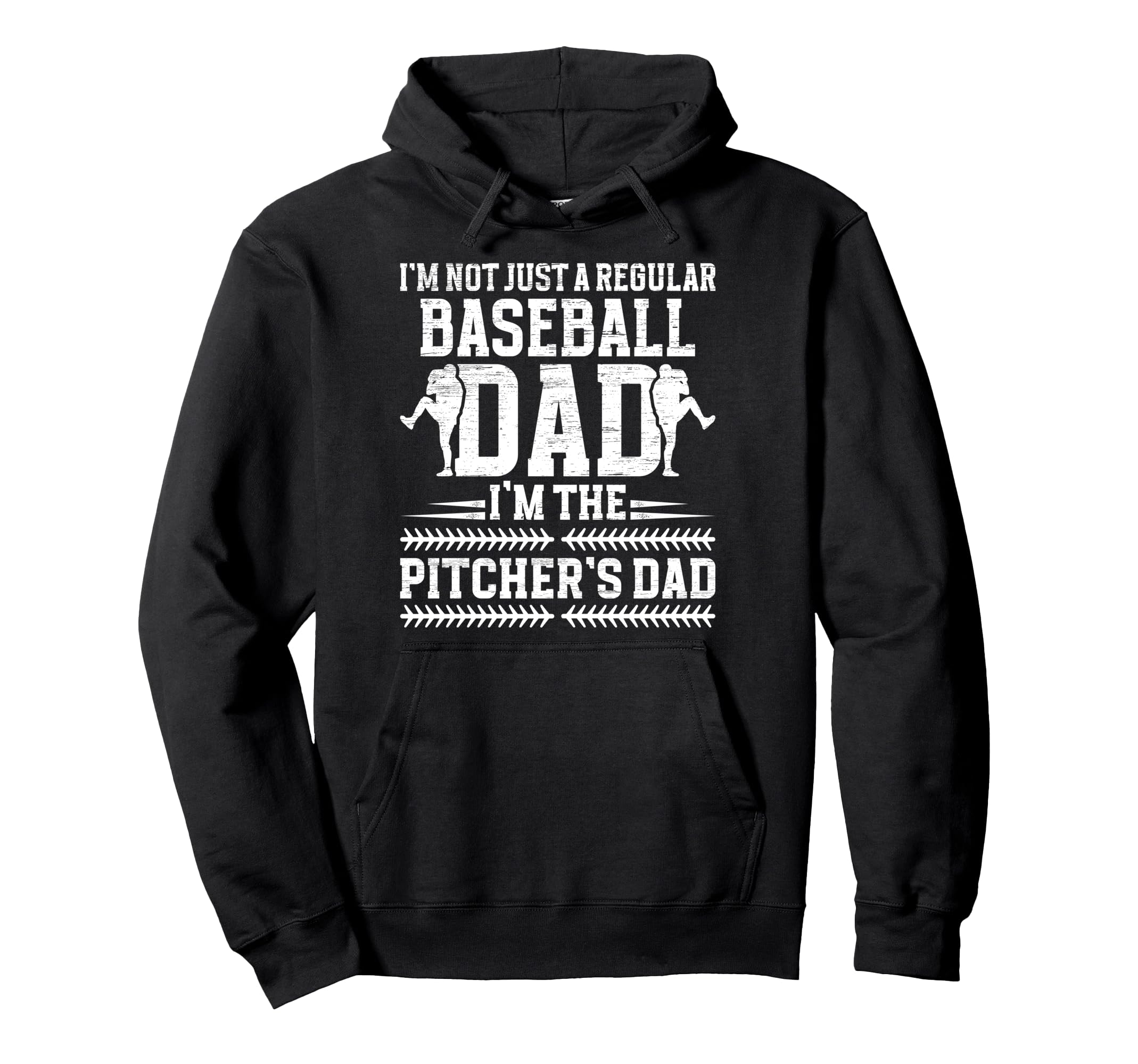 Im Baseball Pitcher Dad Baseball Pitcher Hoodie - Minimalist Print Unisex - T-Shirt, Sweatshirt, Hoodie