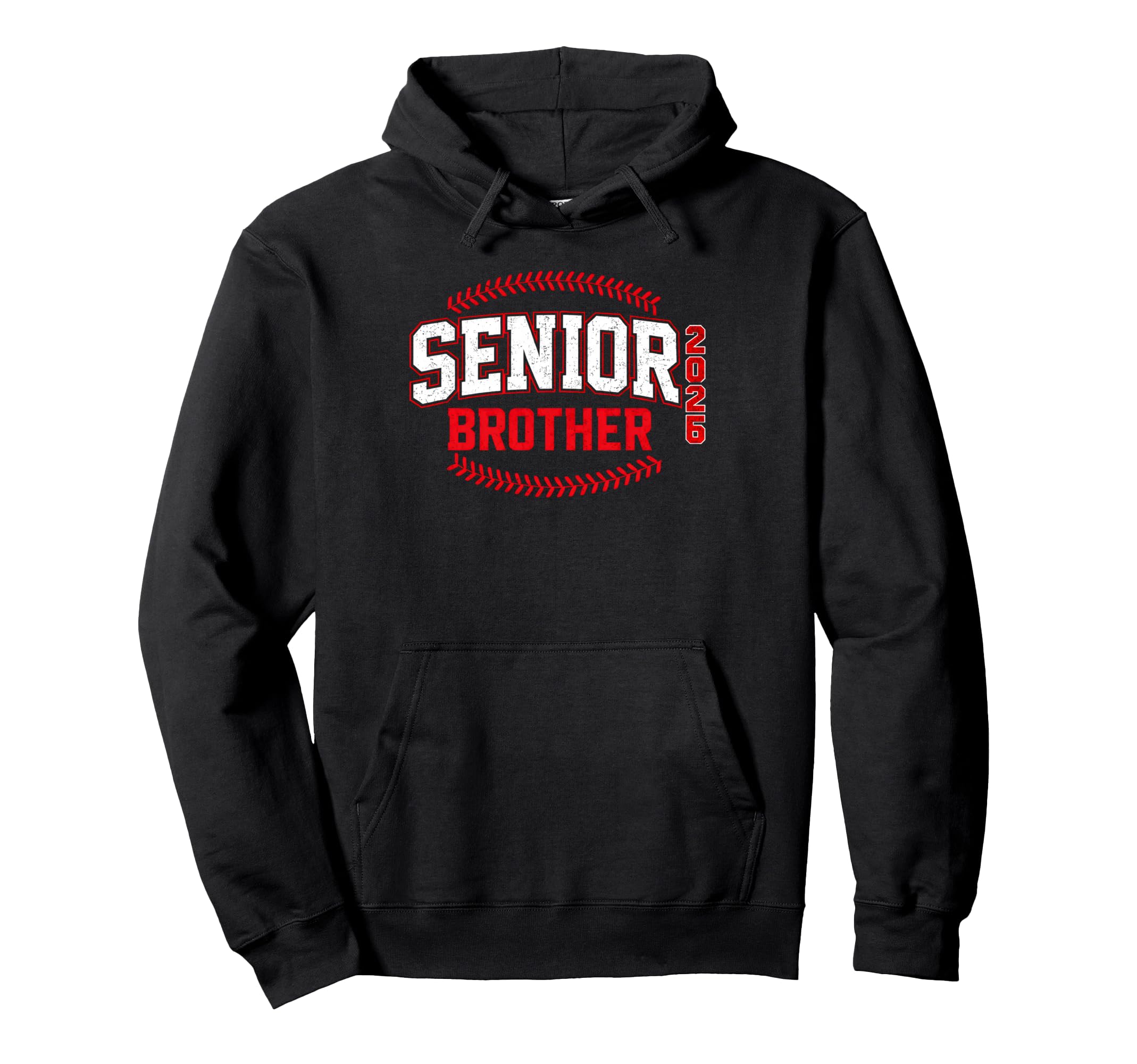 Senior Brother Class 2026 Graduation Hoodie - Minimalist Print Men Women - T-Shirt, Sweatshirt, Hoodie