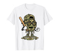Baseball Drip Ice Cream Drip Baseball Camo T-Shirt - Unique Graphic Unisex - T-Shirt, Sweatshirt, Hoodie