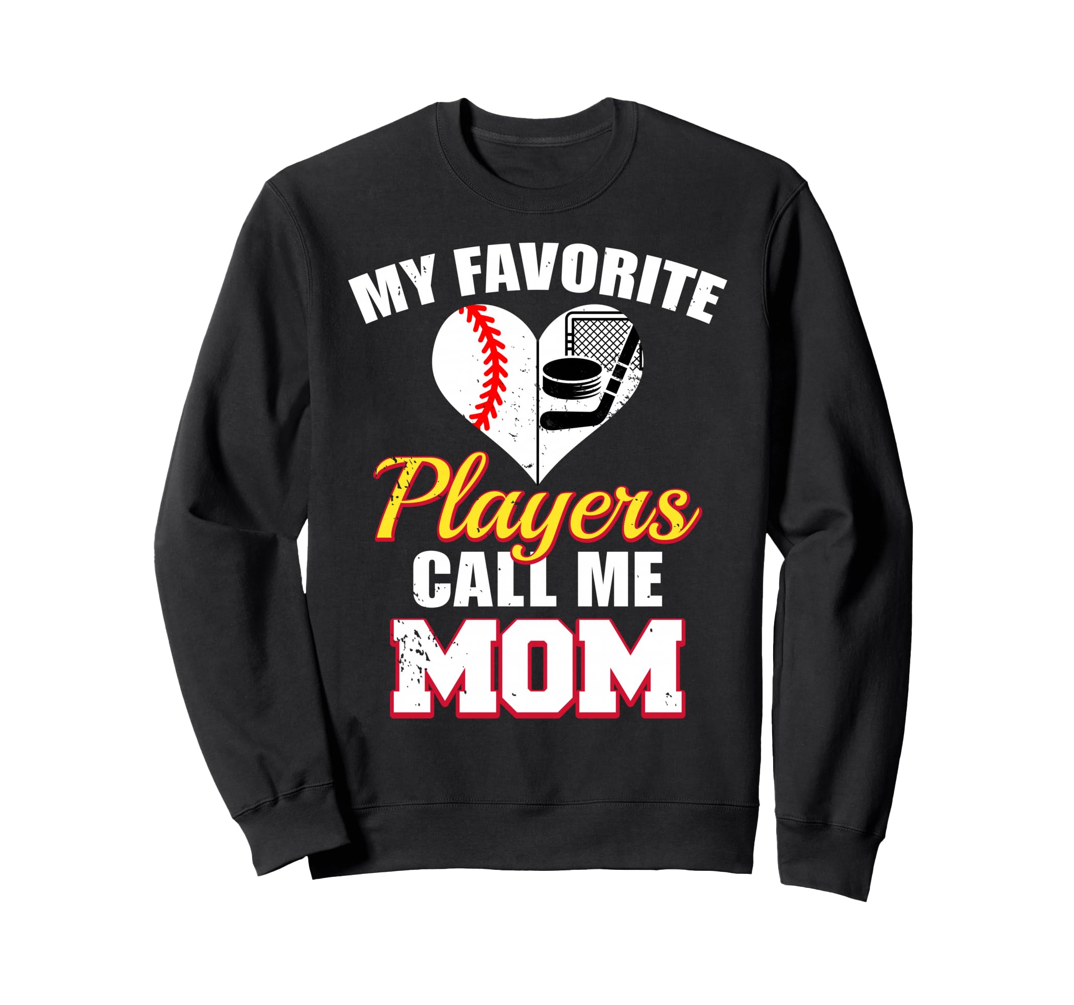 My Favorite Players Call Me Mom Sweatshirt - Custom Art Print Men Women - T-Shirt, Sweatshirt, Hoodie