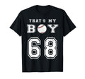 Thats My Baseball 68 Jersey Number Mom T-Shirt - Trendy Graphic Men Women - T-Shirt, Sweatshirt, Hoodie