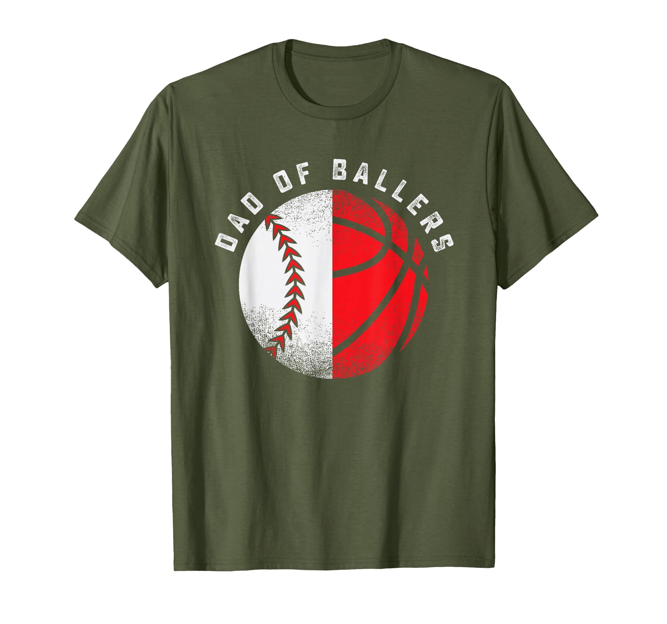 Dad Ballers Father Son Basketball T-Shirt - Novelty Apparel for Adults - T-Shirt, Sweatshirt, Hoodie