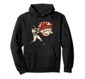 Hot Coffee Baseball Comic Sports Hoodie - Fun Novelty Design Men Women - T-Shirt, Sweatshirt, Hoodie