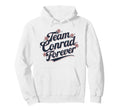 Groovy Flower Power Vibe Team Conrad Hoodie - Trendy Graphic Men Women - T-Shirt, Sweatshirt, Hoodie