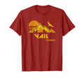 Vail Colorado Distressed Home T-Shirt - Trendy Graphic Unisex - T-Shirt, Sweatshirt, Hoodie