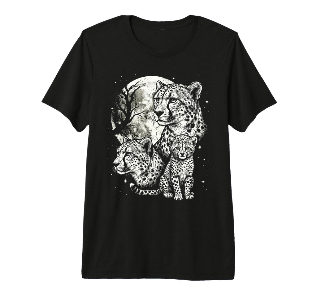 Cheetah 90S Aesthetic Y2K Cheetah Tri T-Shirt - Aesthetic Graphic Unisex - T-Shirt, Sweatshirt, Hoodie