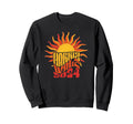 Kamala Harris Walz 2024 Boho Groovy Sweatshirt - Unique Graphic Unisex - T-Shirt, Sweatshirt, Hoodie