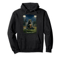 Funny Honey Badger Ballfield Baseball Hoodie - Minimalist Print for Adults - T-Shirt, Sweatshirt, Hoodie