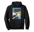 Banana Milk Kanagawa Wave Digital Hoodie - Minimalist Print for Adults - T-Shirt, Sweatshirt, Hoodie