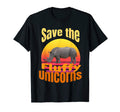 Funny Sunset Save Fluffy Unicorns T-Shirt - Streetwear Style for Adults - T-Shirt, Sweatshirt, Hoodie