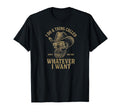 Whatever I Want Cowboy Skull T-Shirt - Graphic Print for Adults - T-Shirt, Sweatshirt, Hoodie