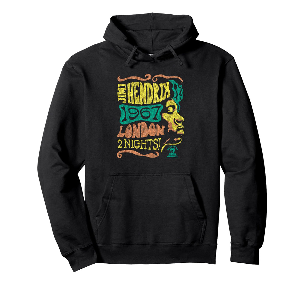 Jimi Hendrix 1967 London Concert Band Hoodie - Unique Graphic Men Women - T-Shirt, Sweatshirt, Hoodie