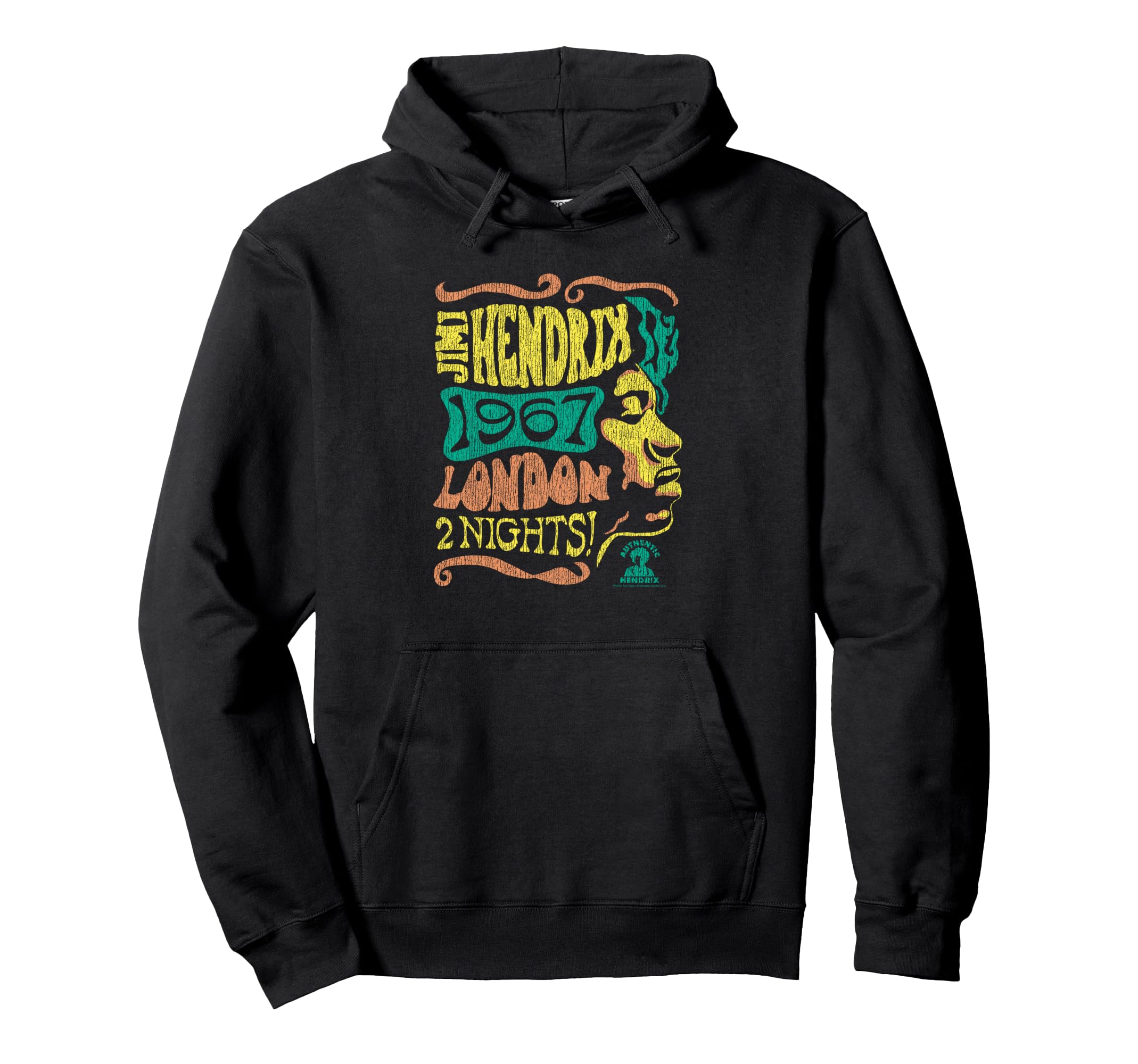 Jimi Hendrix 1967 London Concert Band Hoodie - Unique Graphic Men Women - T-Shirt, Sweatshirt, Hoodie