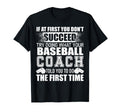 Funny Baseball Coach Thank You Gift T-Shirt - Fun Novelty Design Men Women - T-Shirt, Sweatshirt, Hoodie