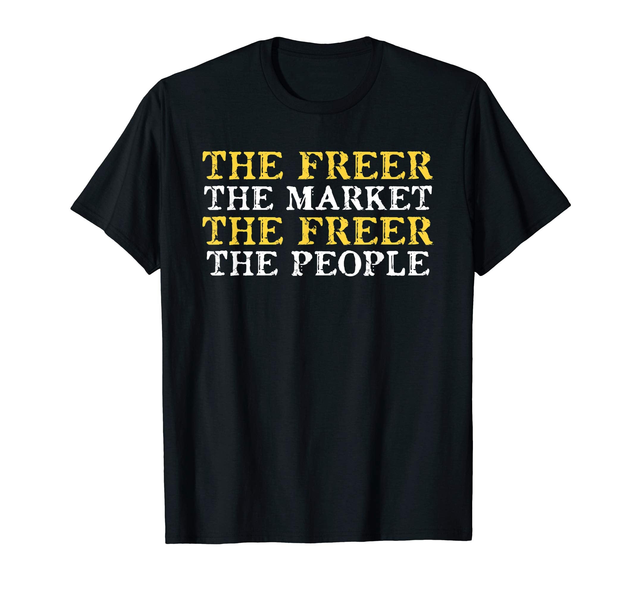 Distressed Libertarian Freer Hoodie - Casual Everyday Wear for Adults - T-Shirt, Sweatshirt, Hoodie