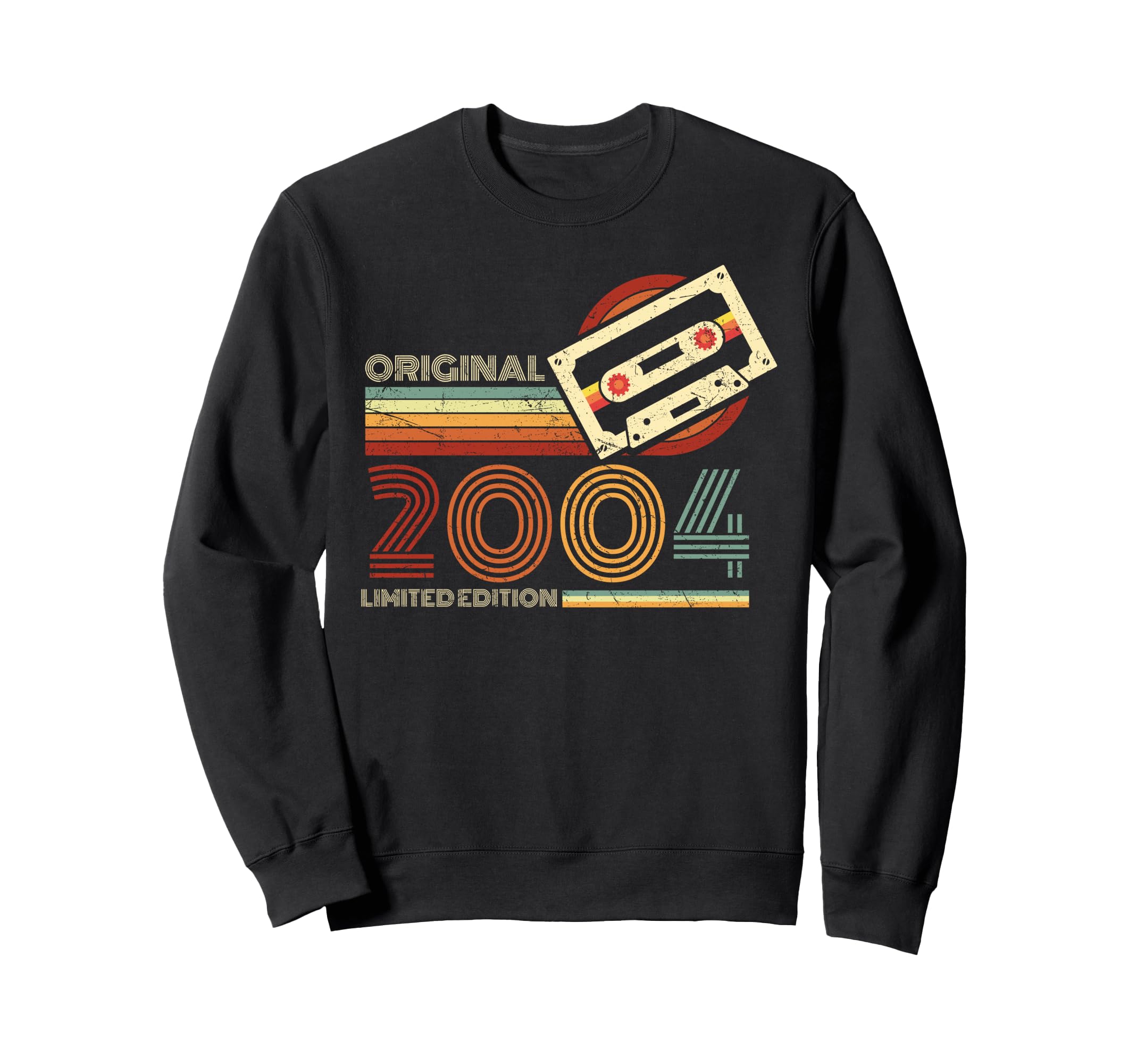 2004 Cassette Tape 22Nd Birthday Sweatshirt - Aesthetic Graphic Unisex - T-Shirt, Sweatshirt, Hoodie
