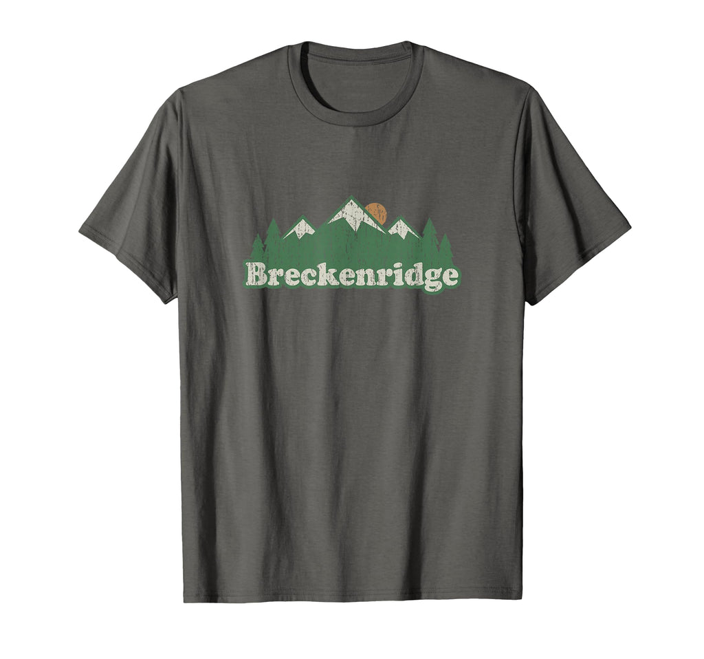 Breckenridge Colorado Co Hiking T-Shirt - Novelty Apparel for Adults - T-Shirt, Sweatshirt, Hoodie