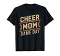 Cheer Mom Mother Bow Cheerleader Game T-Shirt - Custom Art Print Men Women - T-Shirt, Sweatshirt, Hoodie