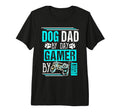 Mens Dog Dad Day Gamer Night Fathers T-Shirt - Fun Novelty Design Unisex - T-Shirt, Sweatshirt, Hoodie
