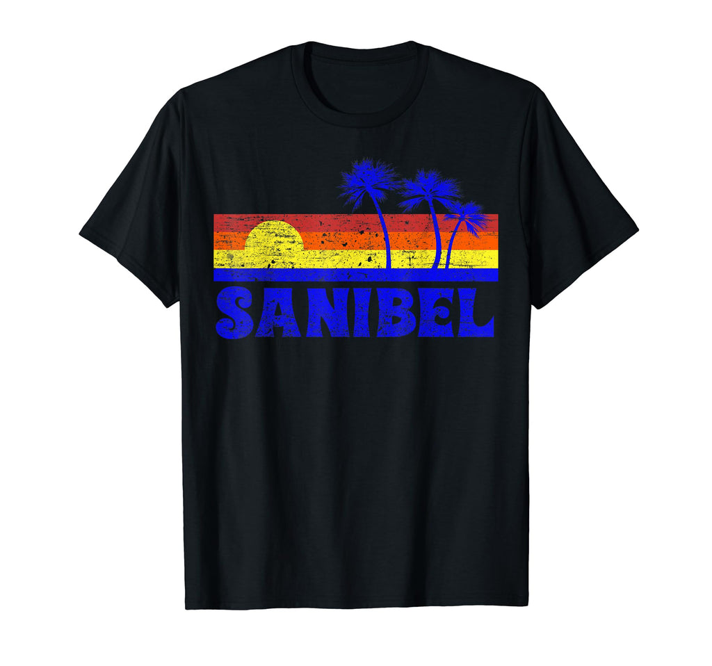 Distressed Sanibel Beach T-Shirt - Aesthetic Graphic Unisex - T-Shirt, Sweatshirt, Hoodie