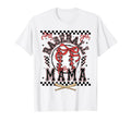 Baseball Mama Checkered Baseball T-Shirt - Casual Everyday Wear for Adults - T-Shirt, Sweatshirt, Hoodie