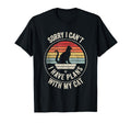Sorry I Have Plans My Cat Funny Sunset T-Shirt - Unique Graphic for Adults - T-Shirt, Sweatshirt, Hoodie
