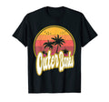 Outer Banks North Carolina Beach T-Shirt - Minimalist Print Men Women - T-Shirt, Sweatshirt, Hoodie