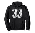Baseball Softball Mom 33 Number 33 Hoodie - Minimalist Print Men Women - T-Shirt, Sweatshirt, Hoodie