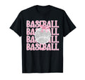Baseball Mom Game Day Coquette Bow Team T-Shirt - Streetwear Style Unisex - T-Shirt, Sweatshirt, Hoodie