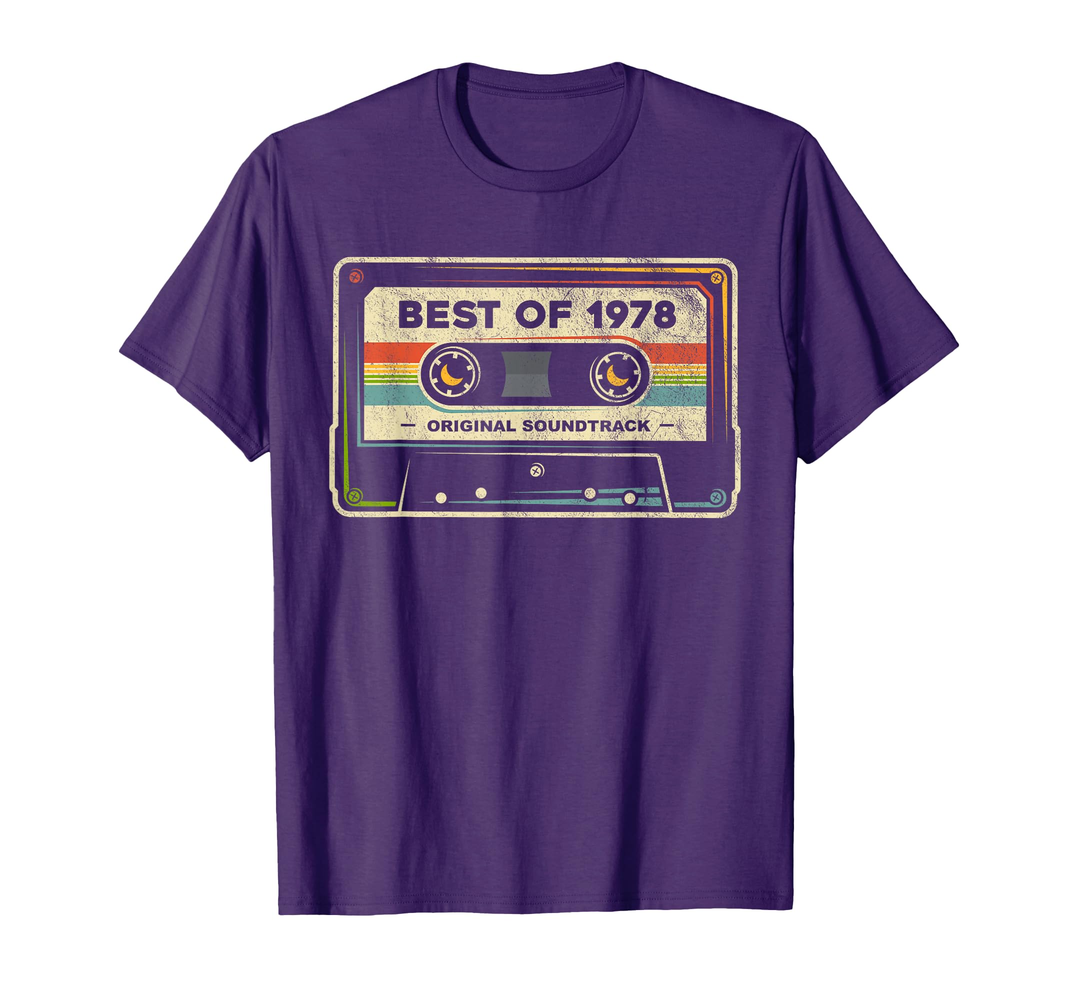 Best 1978 Mixtape 46Th Birthday T-Shirt - Minimalist Print for Adults - T-Shirt, Sweatshirt, Hoodie