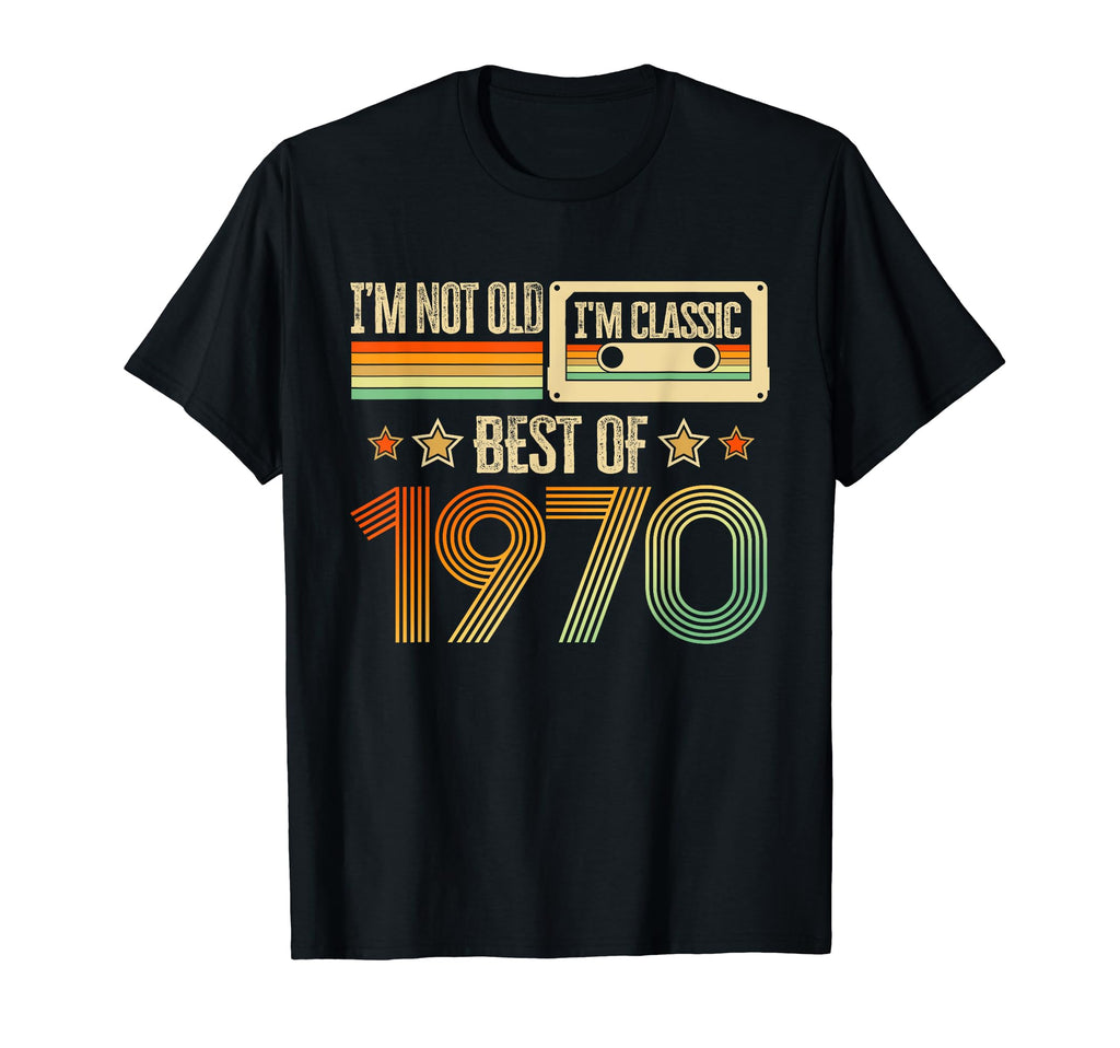 1970 Birthday 54 Year Old Gift T-Shirt - Novelty Apparel Men Women - T-Shirt, Sweatshirt, Hoodie