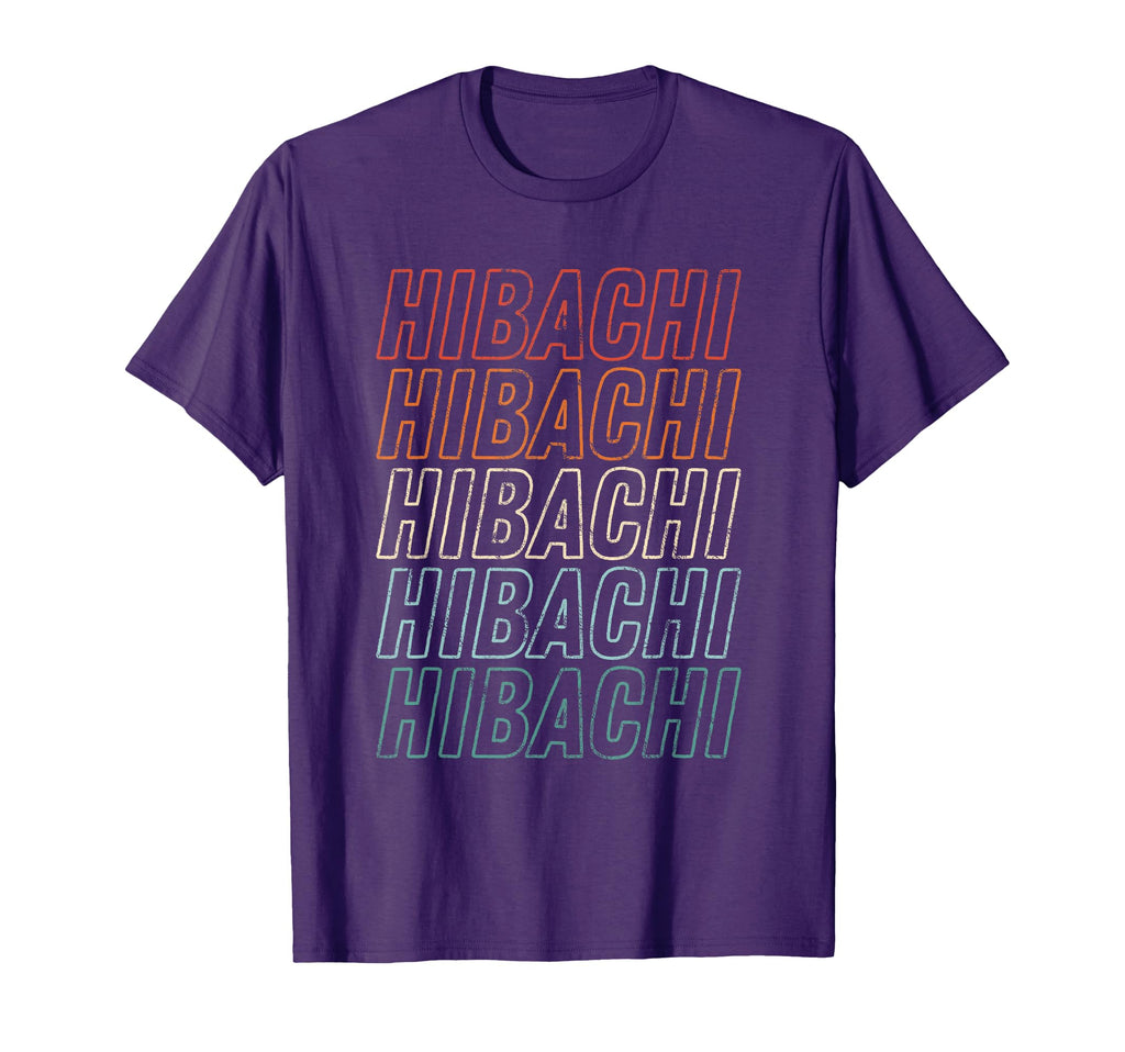 Hibachi Food Lover 70S Repeat T-Shirt - Fun Novelty Design Men Women - T-Shirt, Sweatshirt, Hoodie
