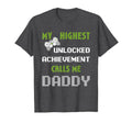 Nerdy Funny Father Day Gamer Dad Daddy T-Shirt - Minimalist Print Unisex - T-Shirt, Sweatshirt, Hoodie