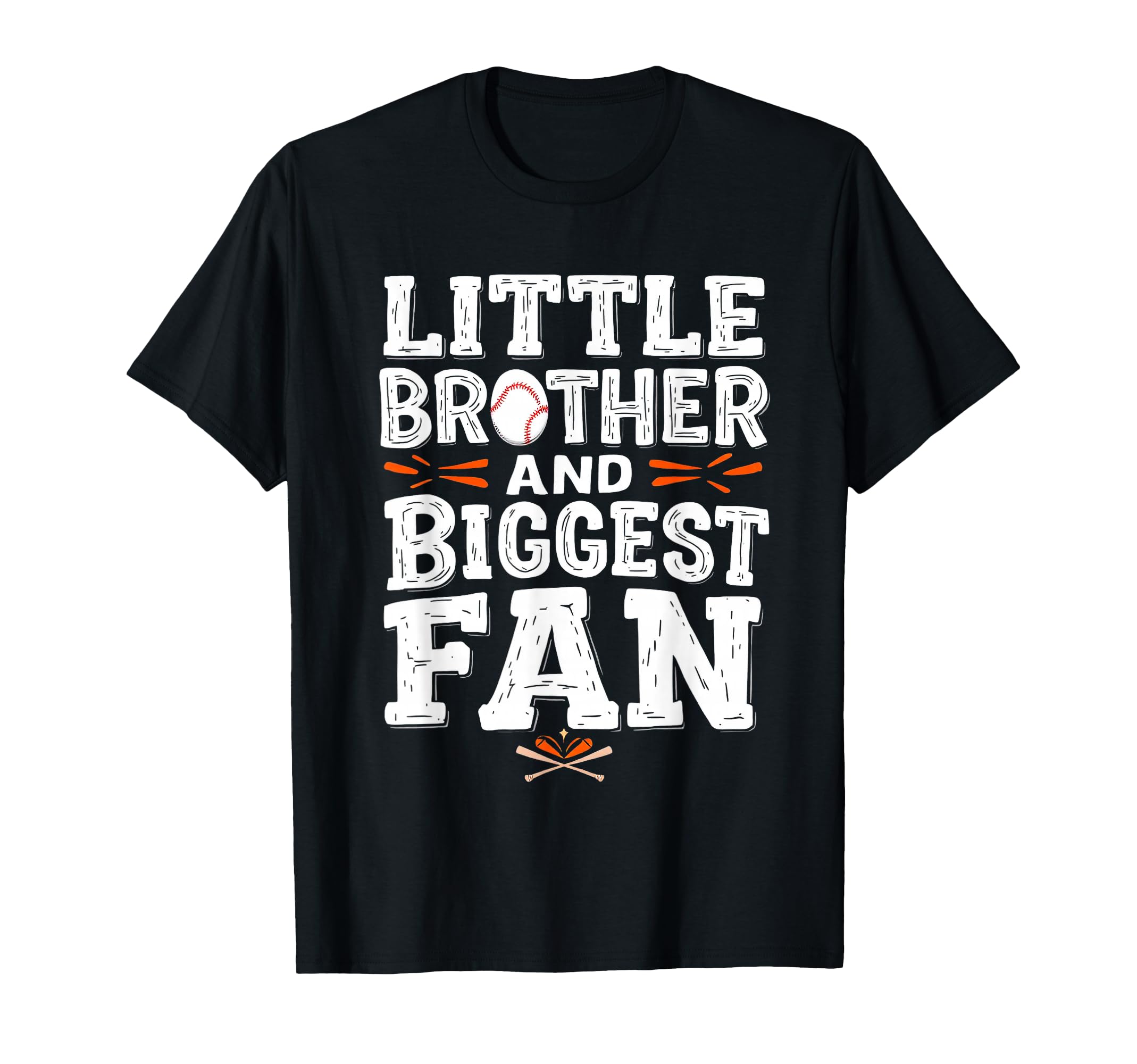 Little Brother And Biggest Fan Little T-Shirt - Novelty Apparel Men Women - T-Shirt, Sweatshirt, Hoodie