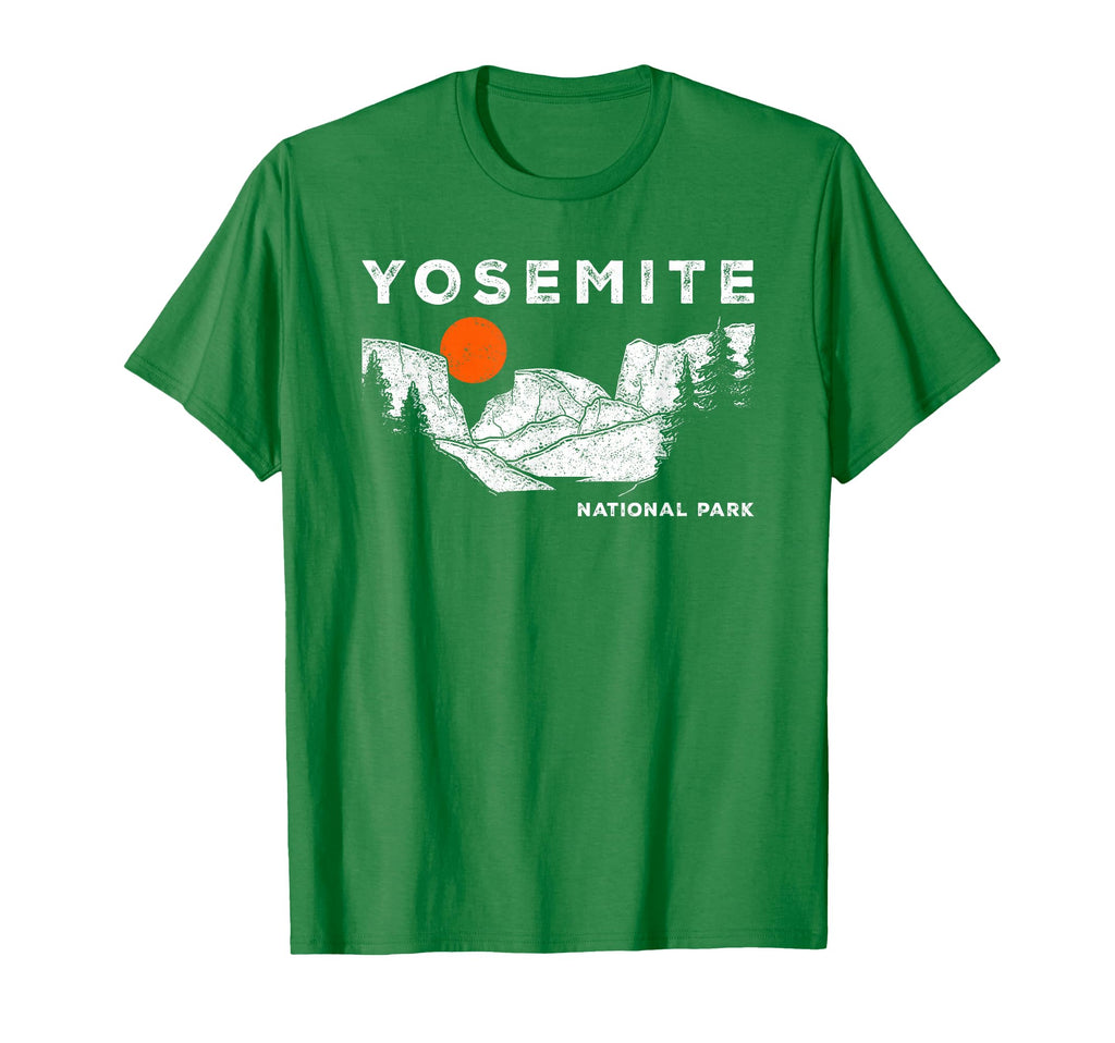 Yosemite Half Dome National Park T-Shirt - Novelty Apparel Men Women - T-Shirt, Sweatshirt, Hoodie