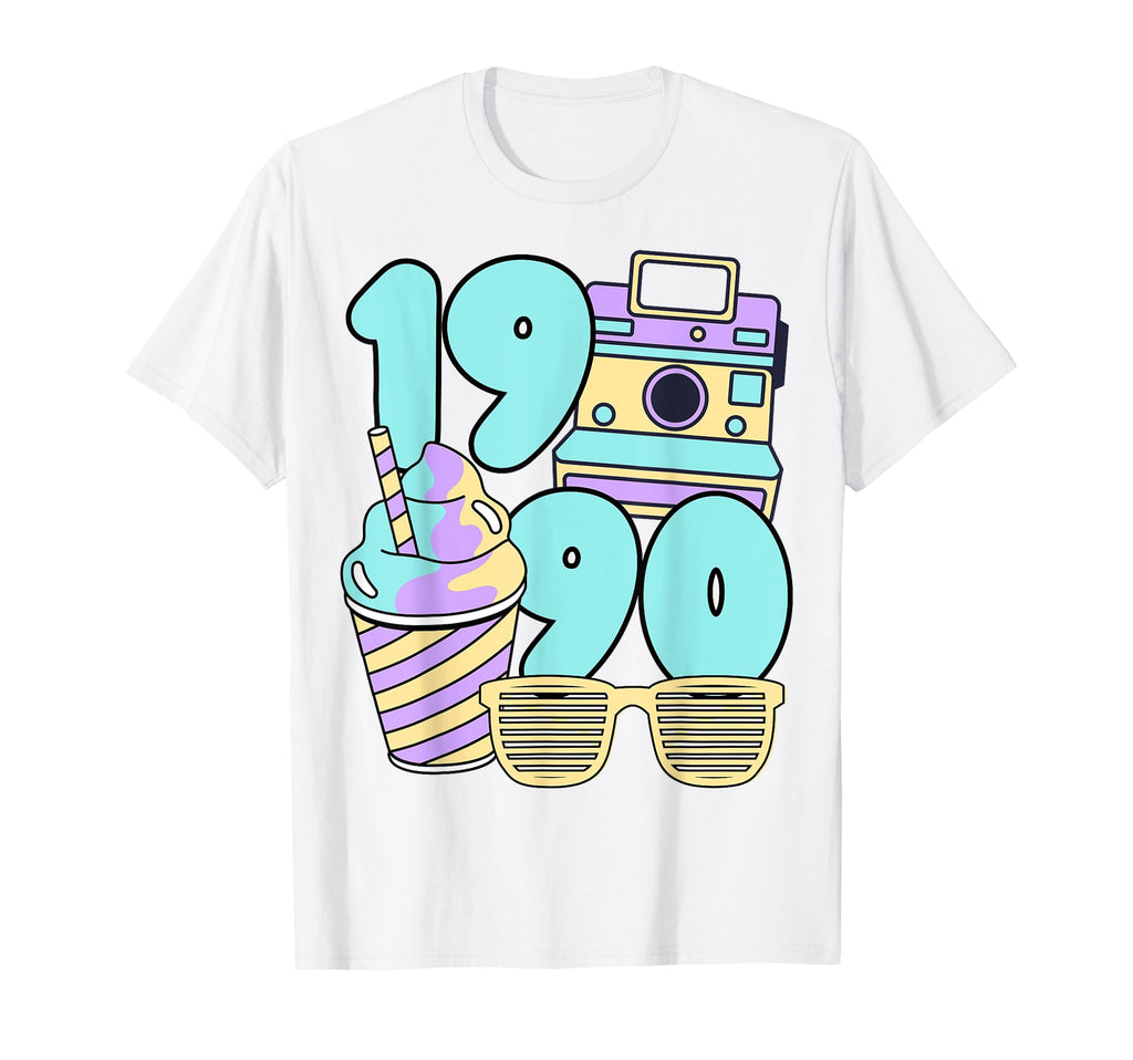 Born 90S Nostalgic Birth Year 1990 T-Shirt - Aesthetic Graphic Unisex - T-Shirt, Sweatshirt, Hoodie
