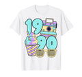 Born 90S Nostalgic Birth Year 1990 T-Shirt - Aesthetic Graphic Unisex - T-Shirt, Sweatshirt, Hoodie