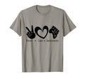 Peace Love Juneteenth Hoodie - Casual Everyday Wear for Adults - T-Shirt, Sweatshirt, Hoodie
