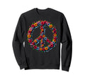 60S 70S Flower Power Groovy Sweatshirt - Casual Everyday Wear for Adults - T-Shirt, Sweatshirt, Hoodie