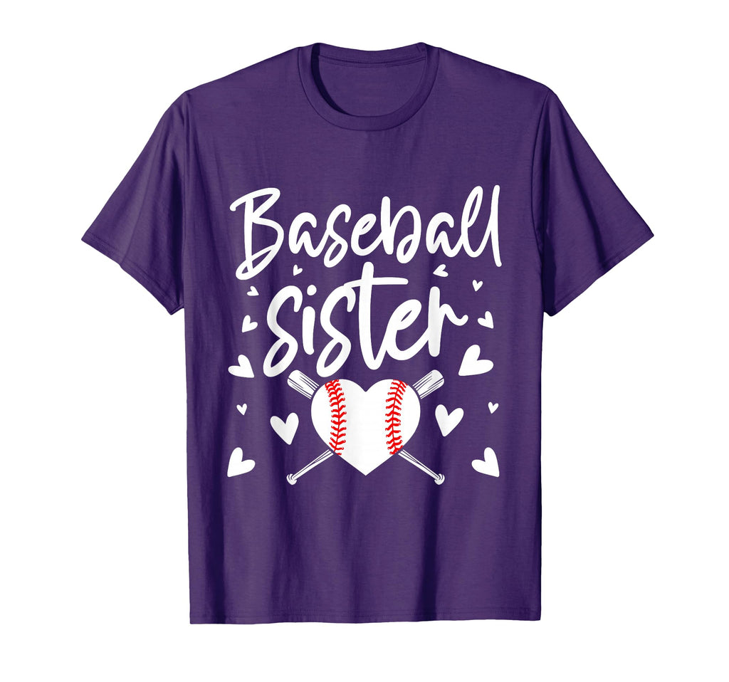 Baseball Sister T-Shirt - Aesthetic Graphic for Adults - T-Shirt, Sweatshirt, Hoodie