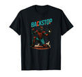 Backstop Catcher Baseball T-Shirt - Trendy Graphic for Adults - T-Shirt, Sweatshirt, Hoodie