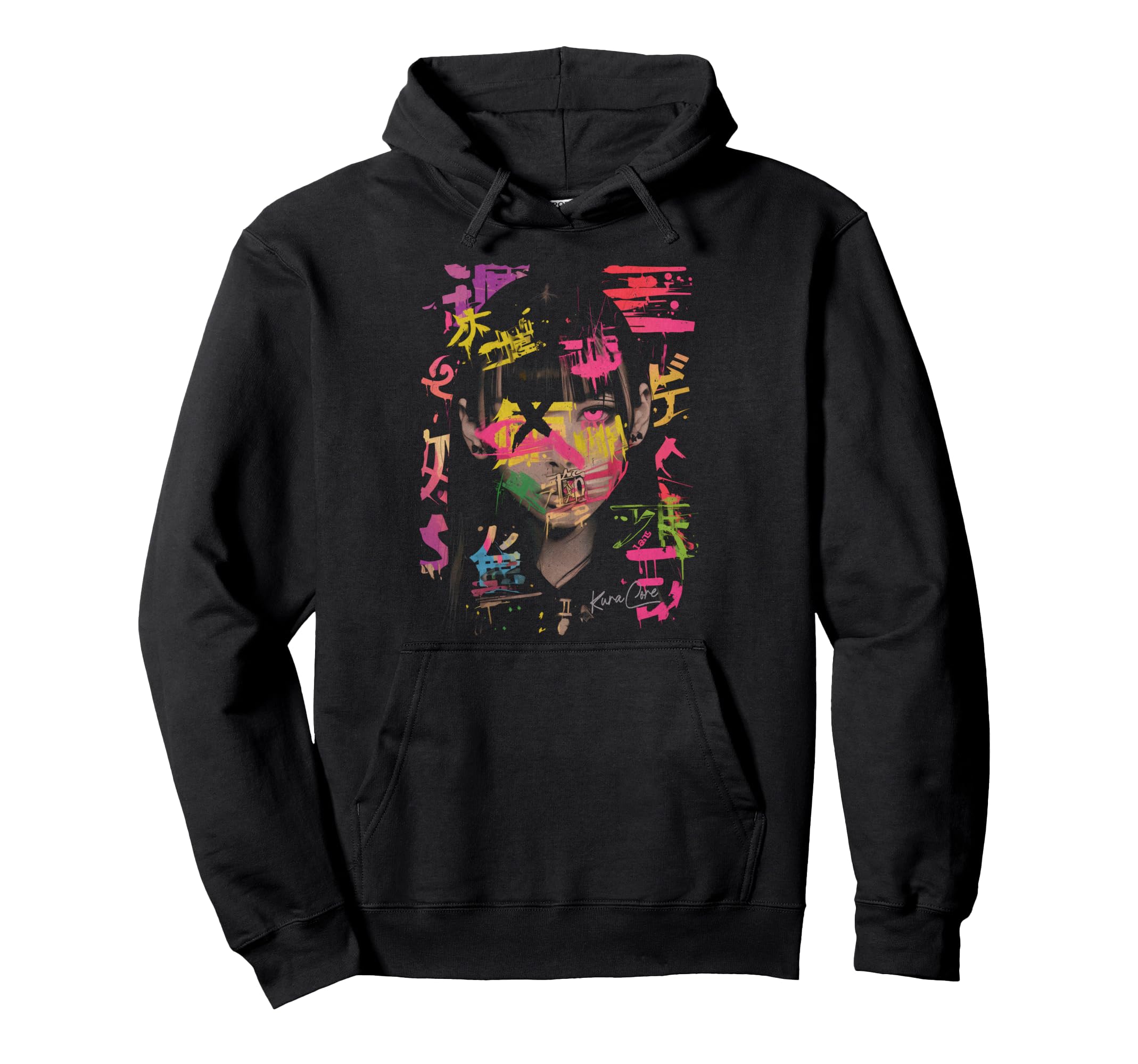 Japanese Streetwear Cyberpunk Y2K Hoodie - Fun Novelty Design Men Women - T-Shirt, Sweatshirt, Hoodie